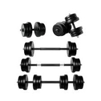 Гантелі композитні + з'єднувач в штангу
